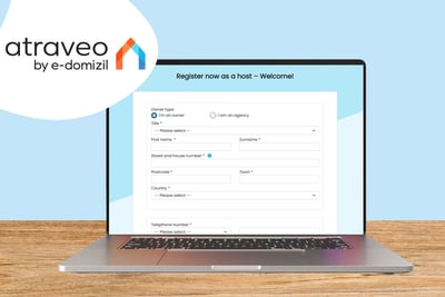 How to register with atraveo by e-domizil